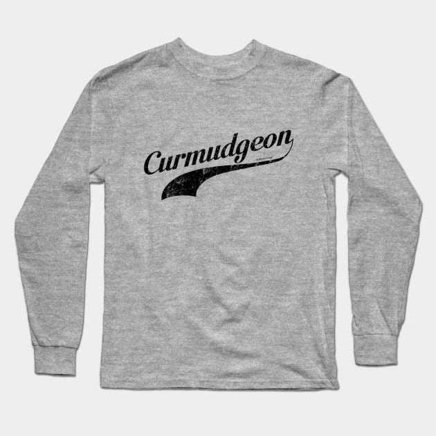 Curmudgeon (salty, grumpy old man) - funny Long Sleeve T-Shirt by eBrushDesign